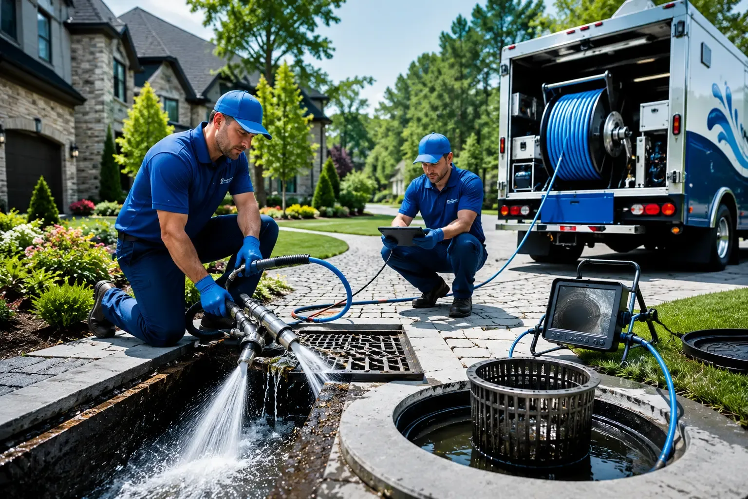 Local outdoor drain cleaning professionals in Westford, VT